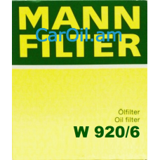 MANN-FILTER W 920/6
